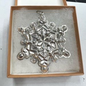 Gotham Sterling Silver Collectible Snowflake Charm